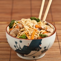 Homestyle Chicken Chow Mein Noodles